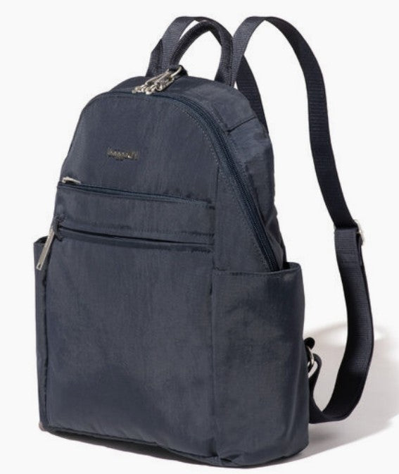 baggallini Securtex Anti-Theft Vacation Backpack - French Navy
