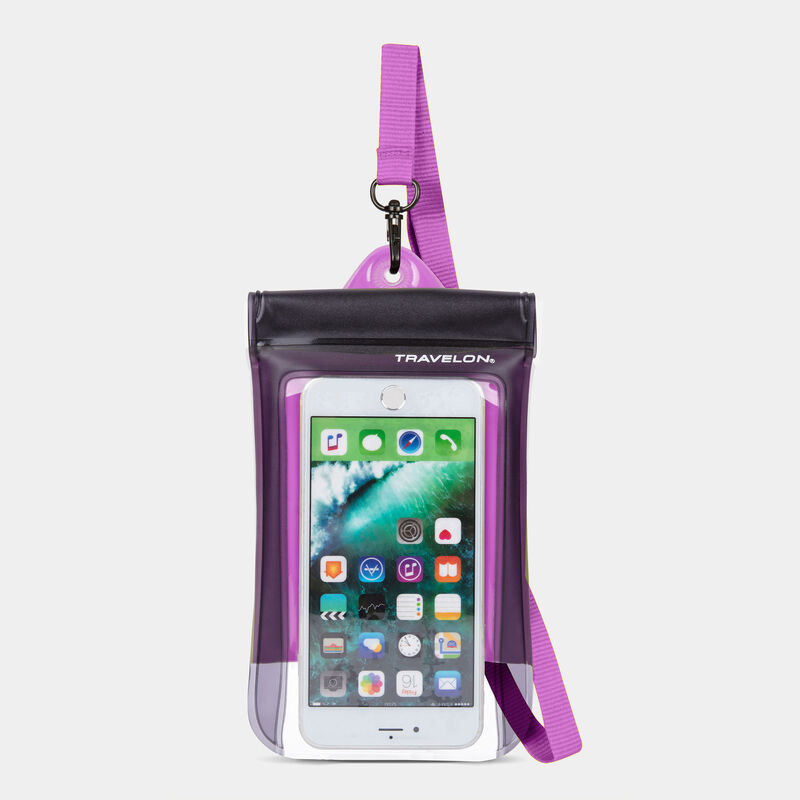 Travelon Clear View Waterproof Phone Case