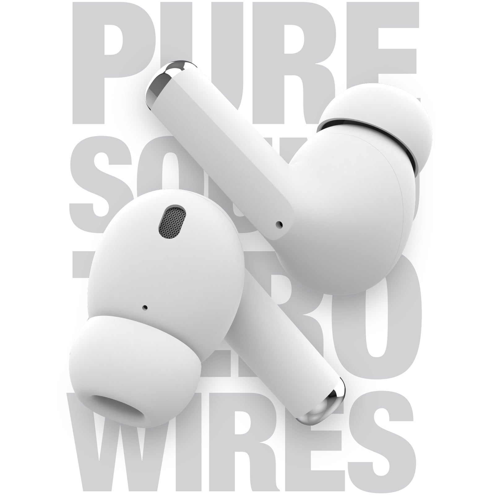 Naztech Xpods PRO True Wireless Earbuds with Wireless Charging