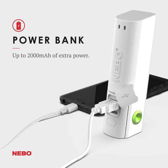 NEBO Pal 360 Power Bank/Fan/Flashlight