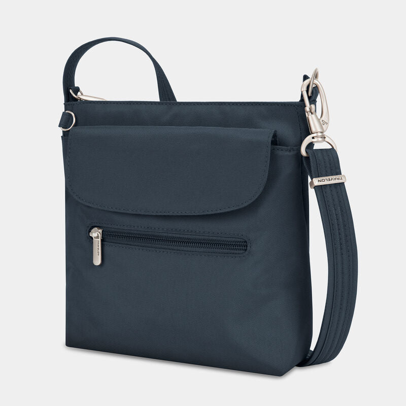 Travelon Anti-Theft Classic Mini Shoulder Bag - Midnight Blue