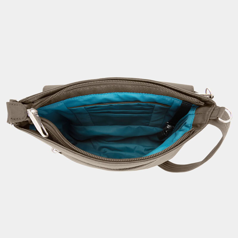 Travelon Anti-Theft Classic Mini Shoulder Bag Nutmeg – TripQuipment