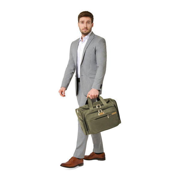 Briggs & Riley Baseline Underseat Duffle - Olive – TripQuipment