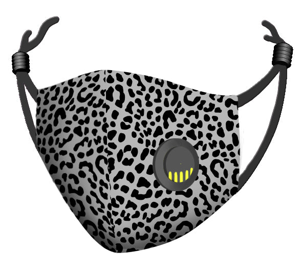 Zorbitz My Mask Comfort Plus Face Mask w/Breather - Animal Print
