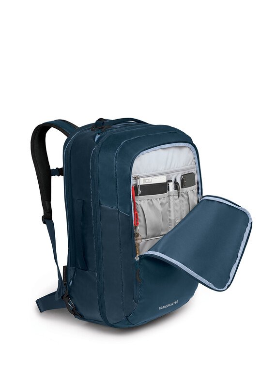Oprey Transporter Convertible Carry-On 44L - Blue